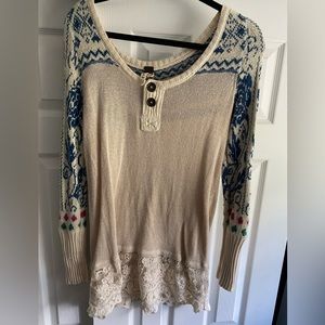 Free people sweater/tunic